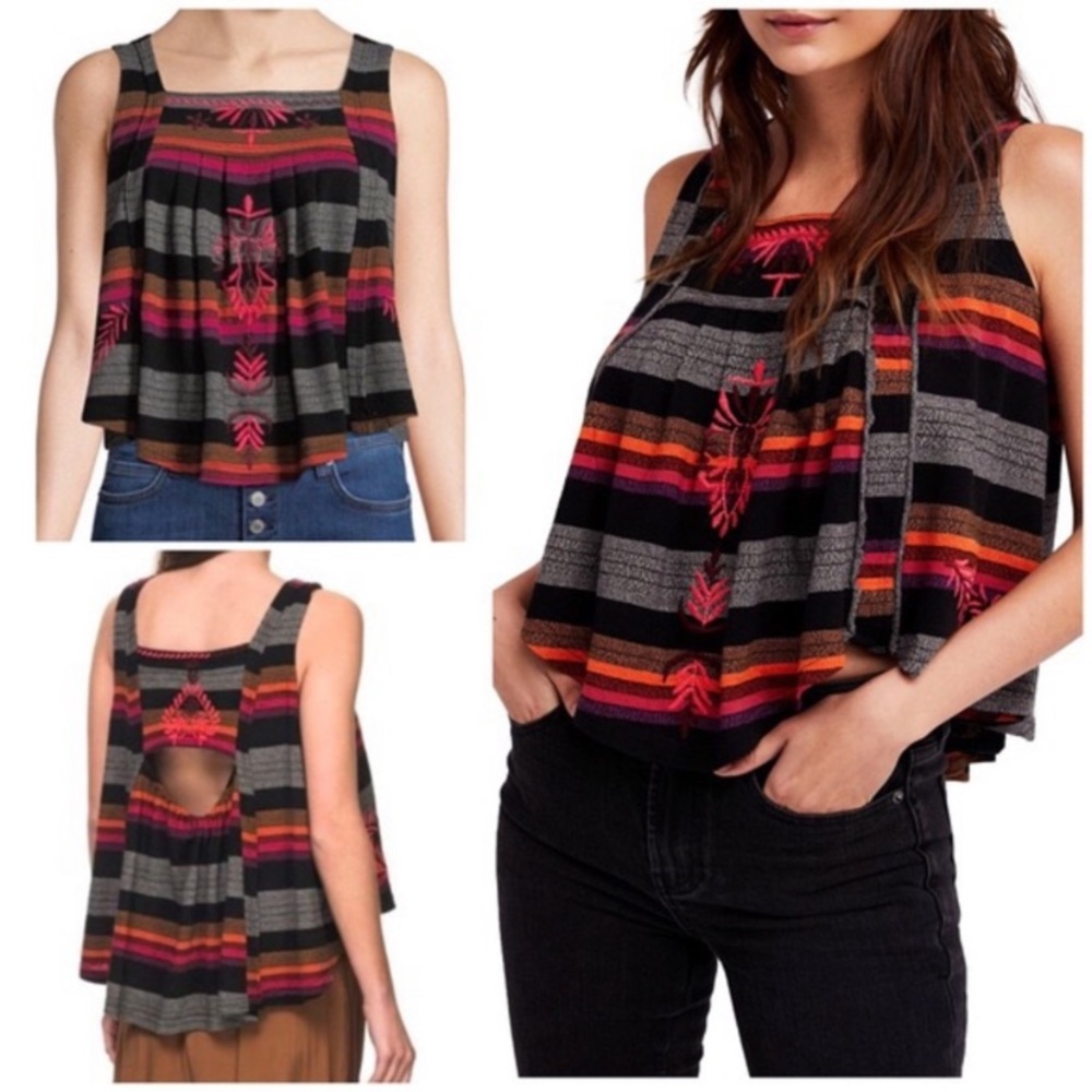 Embroidered Swing Tank